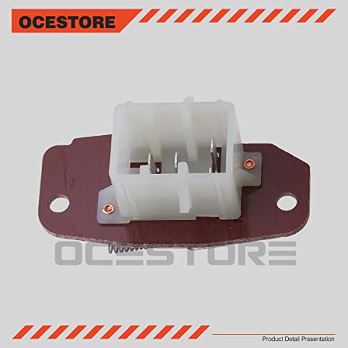 Image of OCESTORE 973-013 HVAC Blower Motor Resistor for 2003-2014 E150 E250 E350 E450 E550, 1999-2007 F250 F350 F450 F550 Super Duty 4C2Z19A706AA 973404