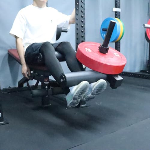 Máquina para extensión y curl de piernas para gimnasio en casa miniatura 7