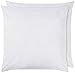 Amazon Basics Taies d'oreiller en microfibre Blanc éclatant - Lot de 2
