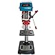 KATSU Tools Tisch-Säulenbohrmaschine, 250 W + 13 mm Bohrfutter + 5 Geschwindigkeiten, elektronischer Schalter mit variabler Geschwindigkeit, 50 mm max. Bohrtiefe + max. 2620 U/min, höhenverstellbarer
