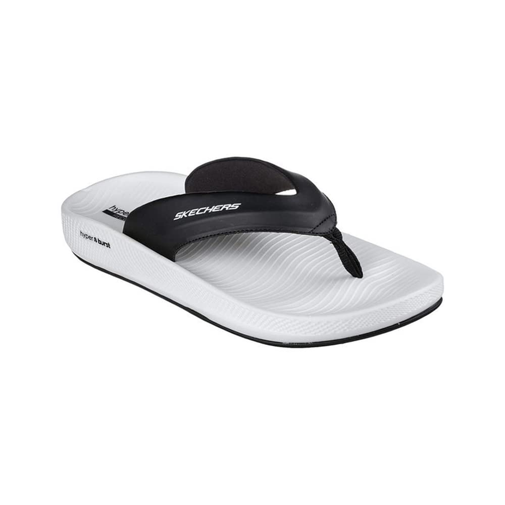 Skechers Men On-The-GO Hyper Slide Simplex Walking Sandals (BKW, UK Footwear Size System, Adult, Men, Numeric, Medium, 8) (B0BS628F7J) Amazon Price History, Amazon Price Tracker