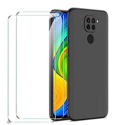 MOONESS Cover per Xiaomi Redmi Note 9 Custodia,con...