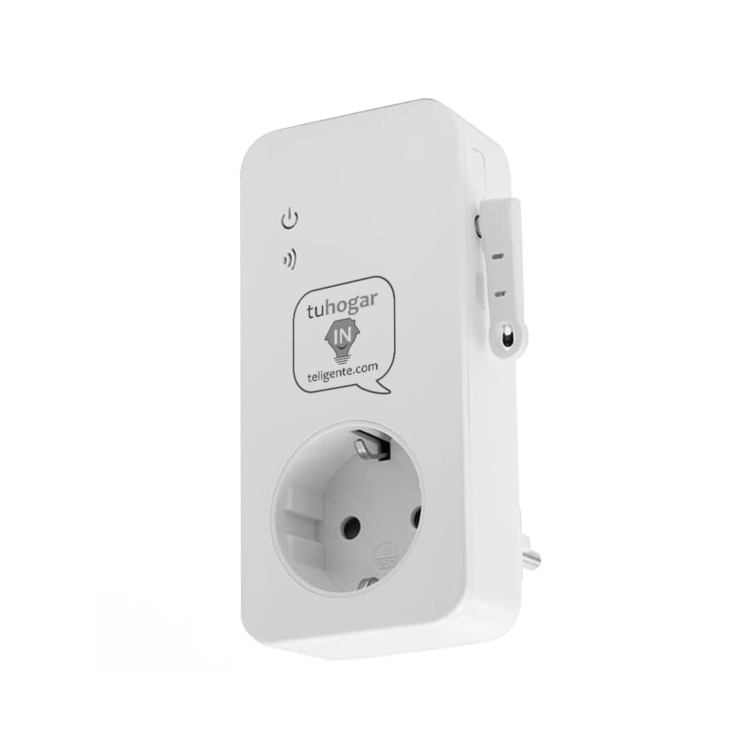 Presa Intelligente senza Internet/WiFi | Richiede Scheda SIM GSM/4G | Con Sensore di Temperatura e Controllo Remoto via SMS, Chiamata o APP | Notifica Istantanea di Interruzione
