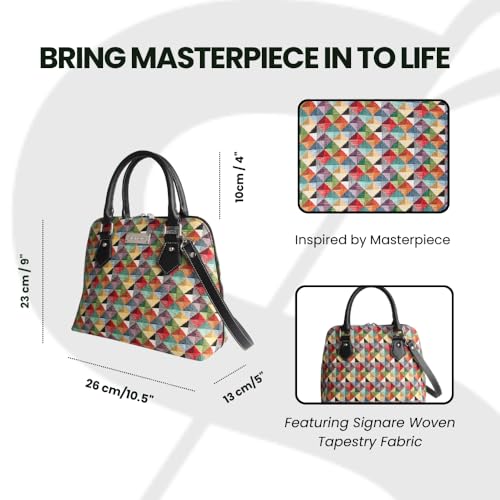 Image of Signare Tapestry Handbags Shoulder bag and Crossbody Bags for Women with Fashion Designs