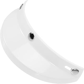 DOITOOL Chapéu De Motocicleta Aba Capacete De Equitação Capacete De Motociclista Capacete Retrô Viseira De Capacete Óculos De Proteção Viseira Substituição De Viseira De Capacete De
