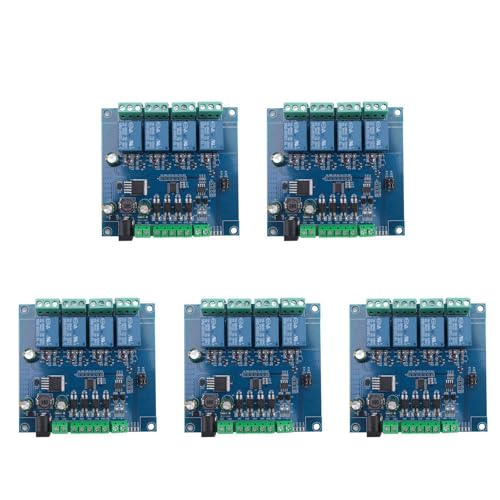 Module de relais Modbus RTU 4 canaux 7-24V avec communication RS485 TTL UART