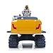 TOUCAN RC HOBBY 1/18 K962 100S Remote Control Hydraulic Excavator RC Digger Electric Claw Ripper Hammer Construction Car Machine