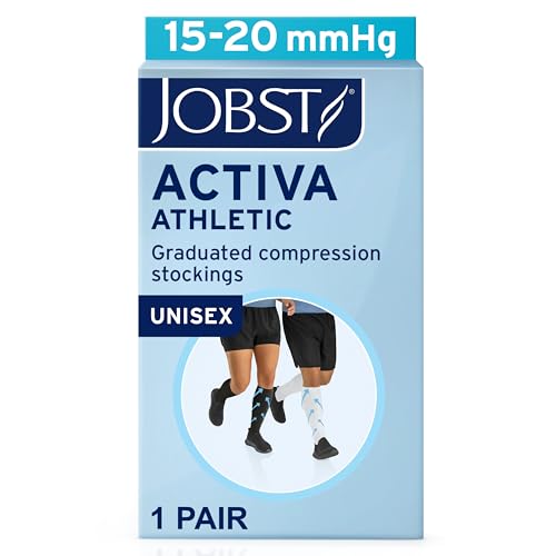 Image of JOBST ACTIVA Athletic 15-20 mmHg Compression Socks Knee High, Closed Toe