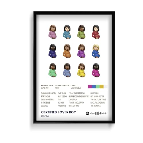 Image of Drake Music Poster 13x19 Inch Unframed | 300 GSM Matte Board Paper with Peel & Stick Tape Included | Rap Hip Hop Wall Art | Posters for Wall | Home Decor | Wall Decor Items | Room Decoration Items