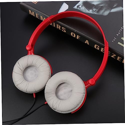 Écouteurs avec microphone Uonlytech légers et pliables pour smartphone et PC (3 pièces, rouge) - 7