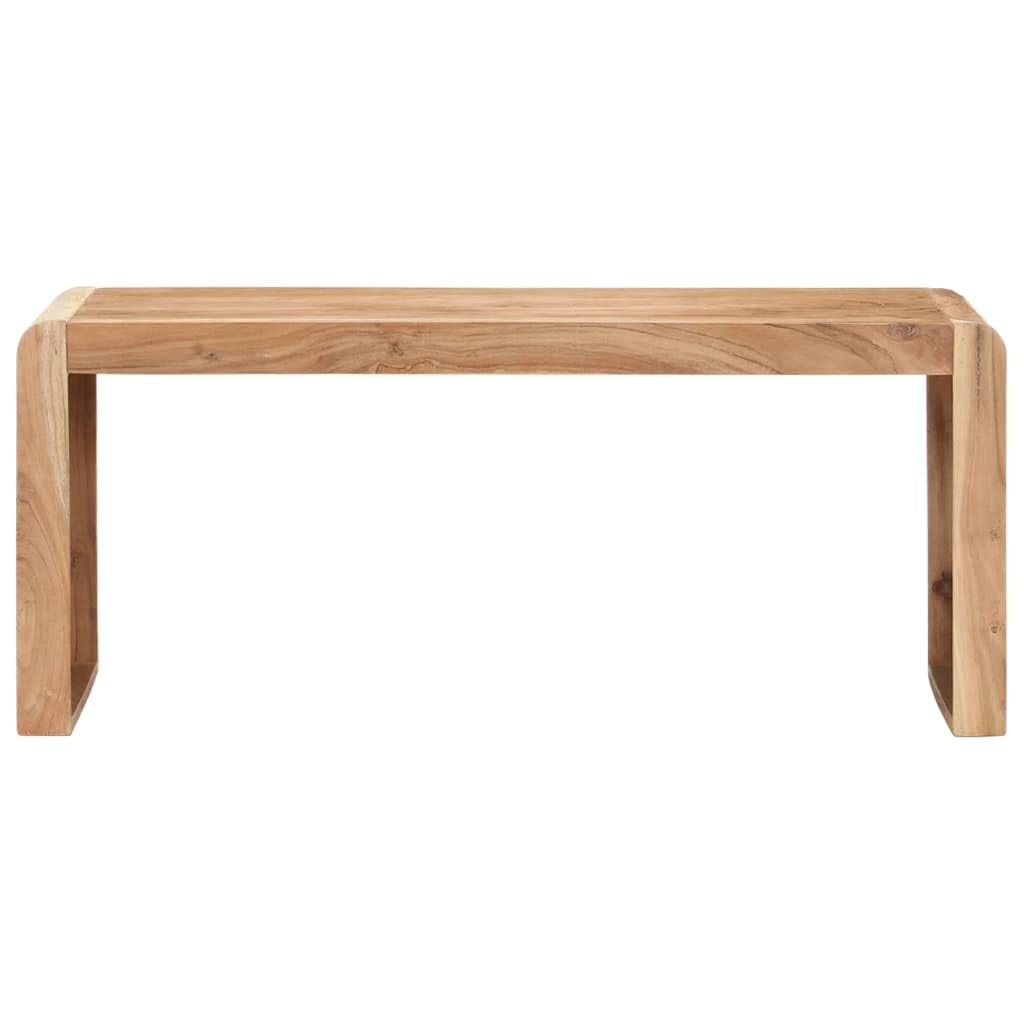 Banc 110x38x46 cm Bois solide d acacia