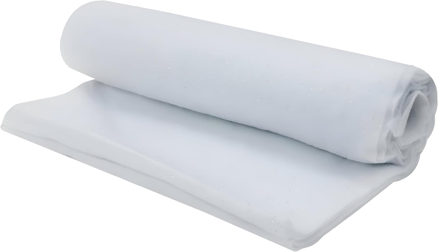Qds White Artificial Snow Blanket Roll 150Cm X 90Cm – Thick Polyester Fake Snow Scene Setter For Christmas Decorations – Realistic Winter Effect Display Sheet For Shop Windows Home Parties Tree Skirts