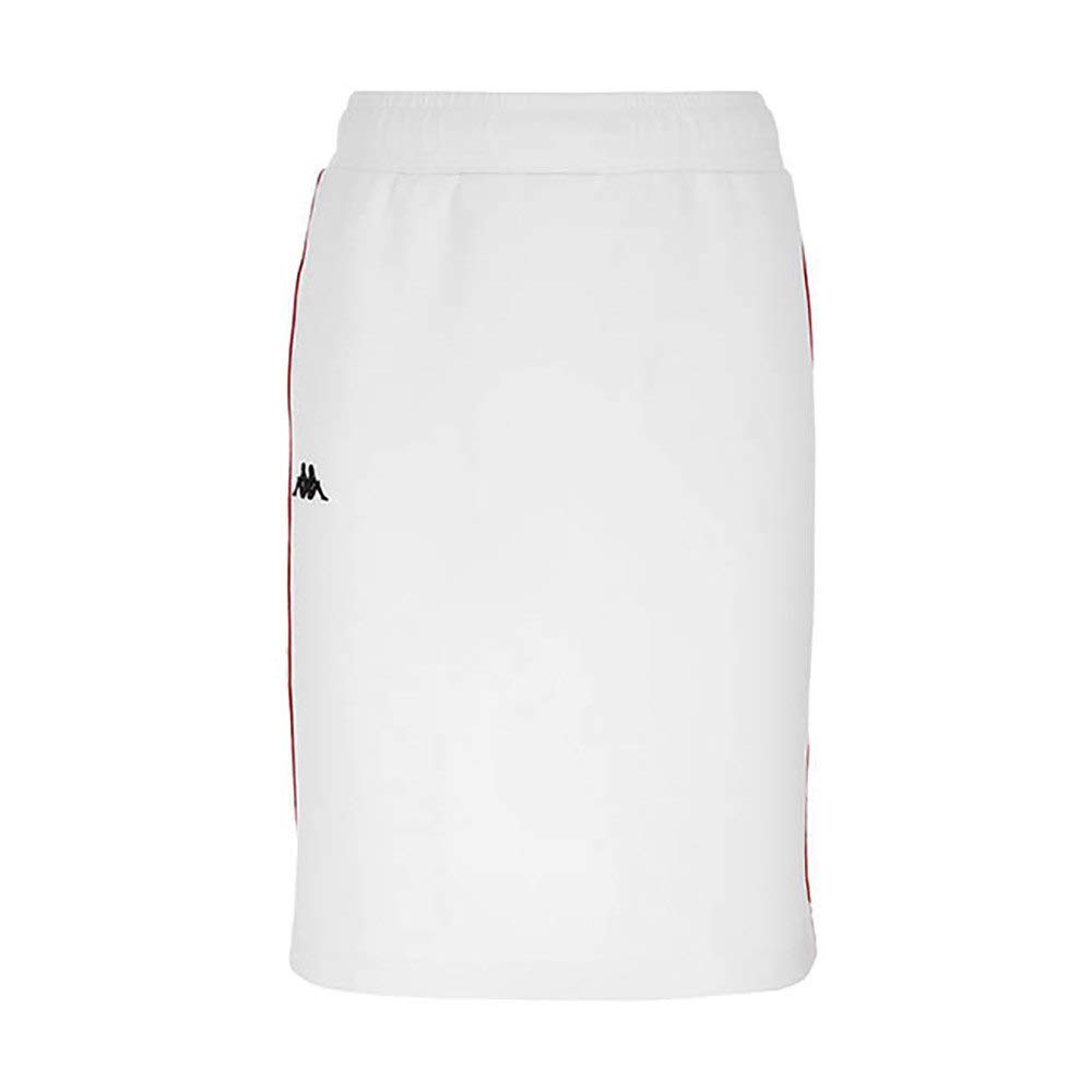 Kappa Baloma Authentic Women's Trousers, Womens, Trouser, 304I7M0_906_S, White, Red, Black, S