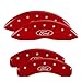 MGP Caliper Covers 10020SFRDR Caliper Cover