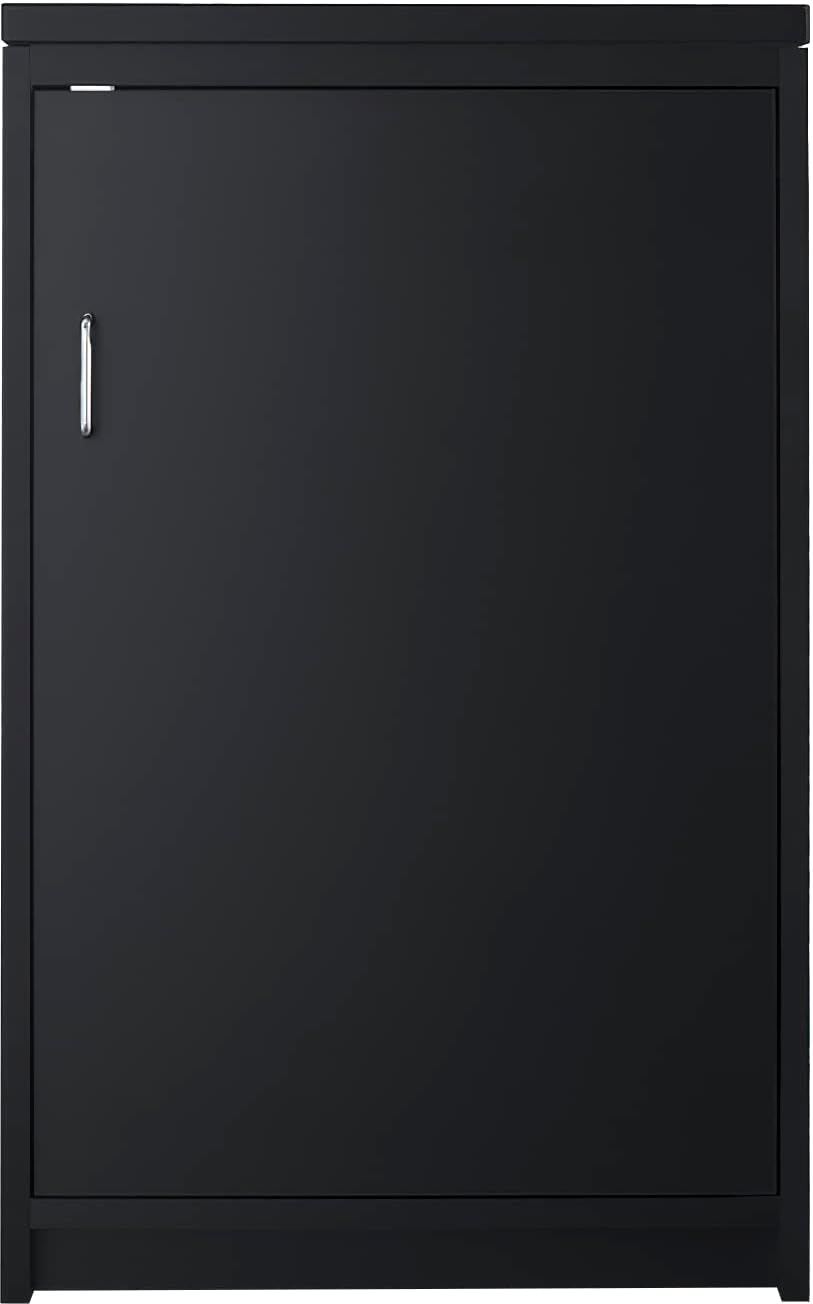 Summit Appliance CWSUITE43R 43" Wide Casework Suite, Black; Refrigerator and Microwave Included; ADA Compliant Countertop Height; Leveling Legs; Versatile Configuration; Each Cabinet Ships Assembled