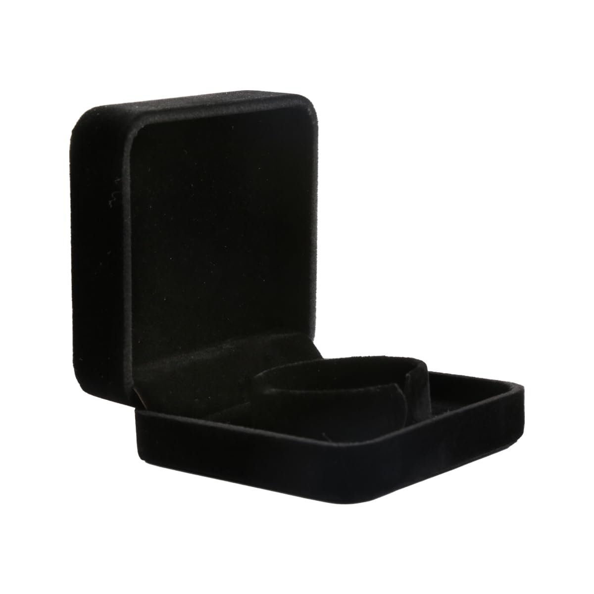 TabanzheTabanzhe Velvet Bracelet Box - Elegant Black Bangle Necklace Jewelry Display Case Storage Gift Boxes for Engagement Wedding Birthday Mother's Day Women Mom Presents
