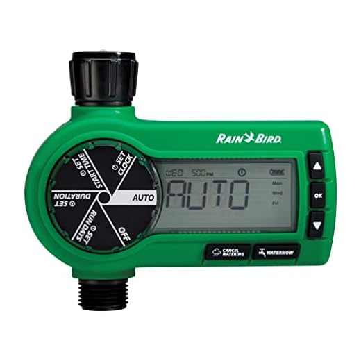 Rain Bird 1ZEHTMR Professional Grade Electronic Digital Hose End Timer/Controller, One Zone/Station, Battery Operated