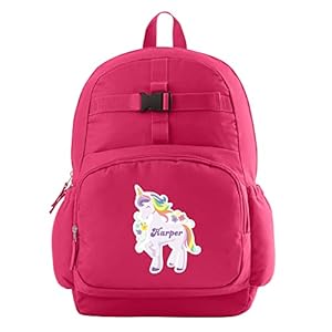 Let's Make Memories Kids Backpack for School - Personalized Back to School Supplies - Bookbag with Lunch Box - Pink - Unicorn Lets Make Memories Kids Backpack for School Personalized Back to School Supplies Bookbag with Lunch Box Pink Unicorn