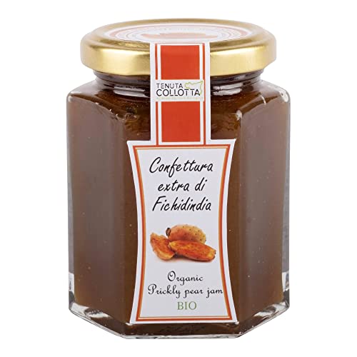 Tenuta Collotta® - Confitura extra de Higo Chumbo Ecológica 230 g - 100% Italiano - Made in Sicily
