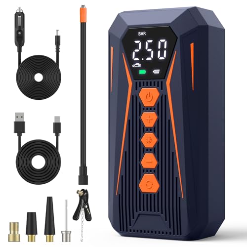 ALIESTFDNO dC oCN 8bŏ[U [d R[hX  C Cw ~ ő刳150PSI @\dC 6000mAh Type-co̓|[g}[d /]/{[//oCNΉ SO