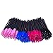 EBOOT 200 Pieces Disposable Mascara Wands Eyelash Brushes Eye Lash Makeup Applicators Cosmetic Brush Kit, Multicolor