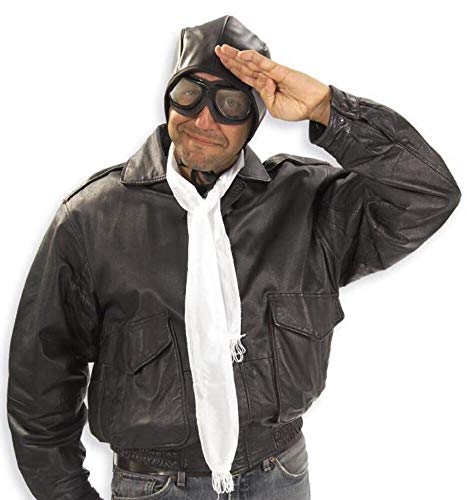 Kit d'accessoires d'aviateur Rubie's 13009NS panoplie pilote de chasse carnaval