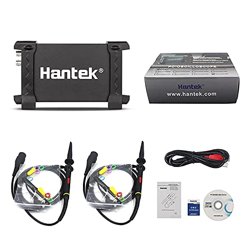 Image of Hantek 6022BE PC-Based Oscilloscope 20MHz 48MS /s USB 2 Channel Kit Computer Based Oscilloscope
