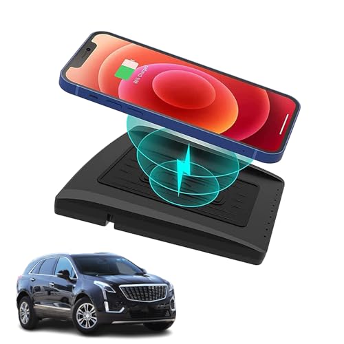 Chargeur sans fil rapide 15W Cadillac XT6 finition premium