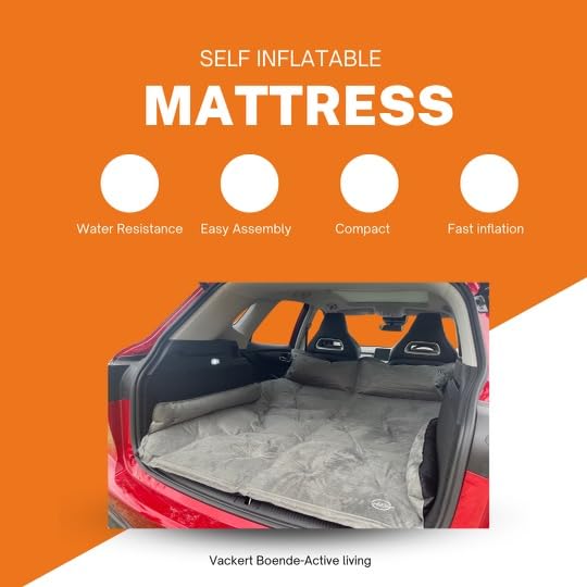 Colchón autoinflable para SUV y campamento, no requiere bomba 4