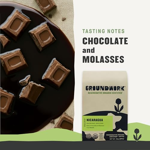Groundwork Organic Regenerative Nicaragua Whole Bean