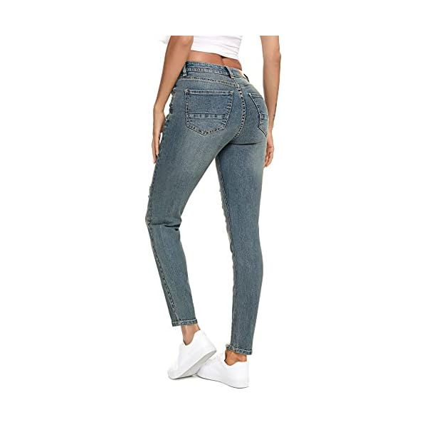 Resfeber-Womens-Ripped-Boyfriend-Jeans-Cute-Distressed-Jeans-Stretch-Skinny-Jeans-with-Hole Resfeber Women's Ripped Boyfriend Jeans Cute Distressed Jeans Stretch Skinny Jeans with Hole
