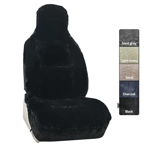 Aegis Cover 2025 Upgraded Premium Australian Merino Sheepskin Car Seat ...