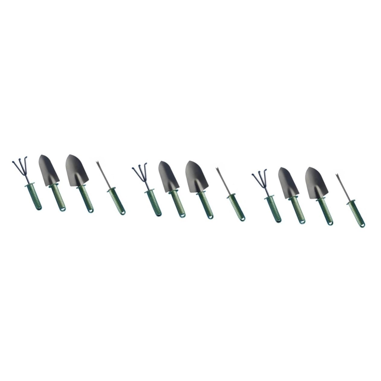 BESPORTBLE Set Di 12 Attrezzi Da Giardinaggio 4 Attrezzi Da Piantagione Pala Rastrello Cazzuola Attrezzi Da Giardino Per Bambini