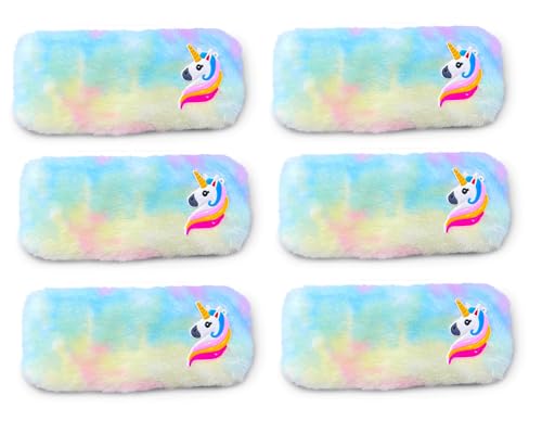 Jiada Birthday Return Gifts Unicorn Soft Fur Plush Pencil Pouch Pack of 6 (B0D1QFV57Q) Amazon Price History, Amazon Price Tracker