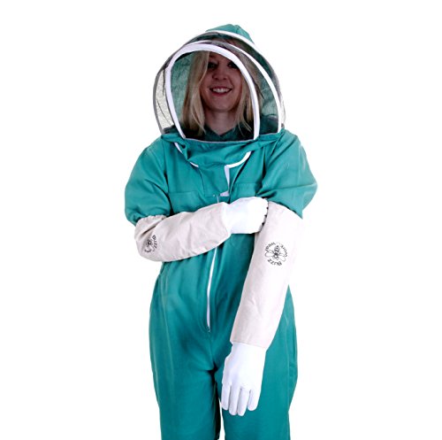 Buzz Basic Beekeepers Suit With Fencing Veil And Gloves - Green (4XL)