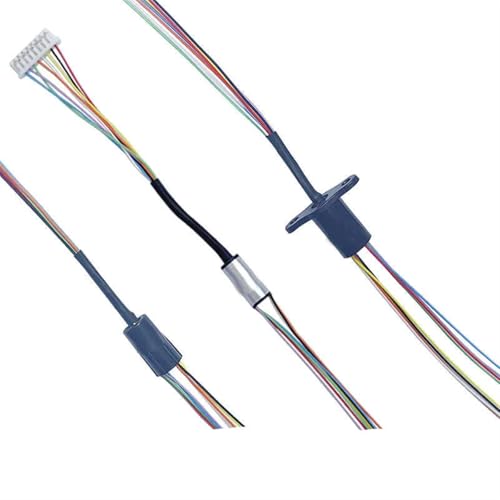 Micro bague collectrice 220V 1A connecteur plastique rotatif 6mm