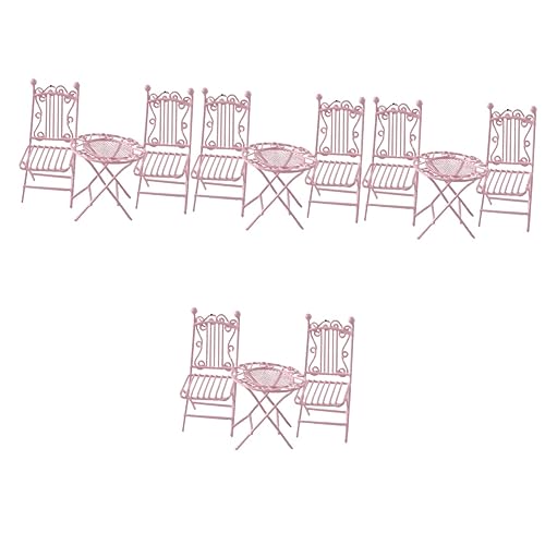 Happyyami 12 Pçs Café Paisagem Casa De Bonecas Bistrô Modelo De Casa Elegante Ornamentos De Casa Esc