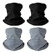 4 Stück Winter Loop Schal für Herren & Damen,Weichem Fleece Schlauchschal Winddicht Halstuch Halswärmer für Outdoor Skifahren motorrad Radfahren.