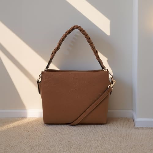 Image of Accessorize London Women's Plait Strap Sling Bag | Sling bag for woman latest | crossbody bag for women stylish | Ladies Purse Handbag | Ladies Gift