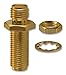 AMPHENOL RF 901-9986-RFX BULKHEAD ADAPTER, SMA JACK-SMA JACK (1 piece)