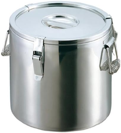 Amazon Ebm ステンレス 二重保温食缶 30cm 保存容器 キャニスター オンライン通販