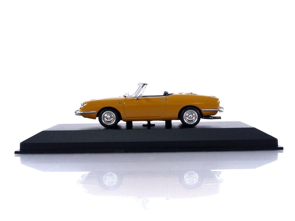 Fiat 850 Sport Spider 1968 jaune vehicule miniature 940121230 Fiat 850 Sport Spider 1968 jaune vehicule miniature 940121230