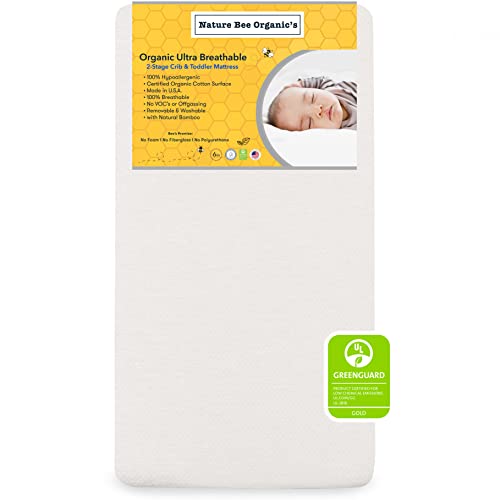 Nature Bee Organic's 2-Stage Ultra Breathable Premium Crib & Toddler