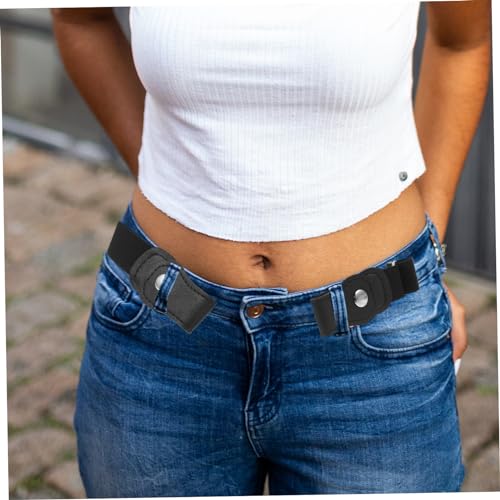 Adjustable Elastic No Buckle Belt for Boys and Girls and Adults Stretchy Denim Style Waist Belt for Boys and Girls Comfortable Universal Fit for Casual and Dress Wear3