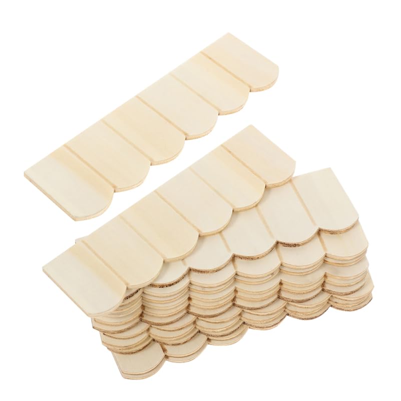 Abaodam 36 Pièces Tuiles Bois Maison De Poupée Carrelage...