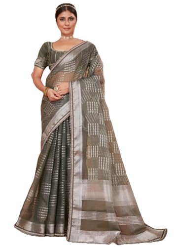 Sari de travail haut de gamme en nylon jacquard imprimé avec doublure 10414