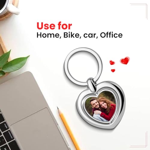 Image of magical gifts Customized Keychains, Unique Personalized Key RIngs and Charms with Your Photos /Name /Design for Bags /Bikes /Car and Gifting Purposes