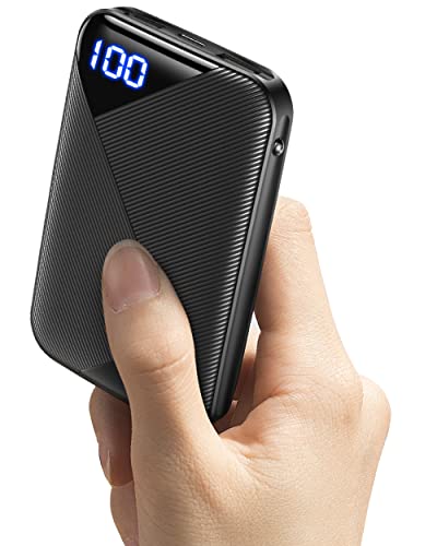 EAFU 10000mAh USB-C Power Bank with Flashlight