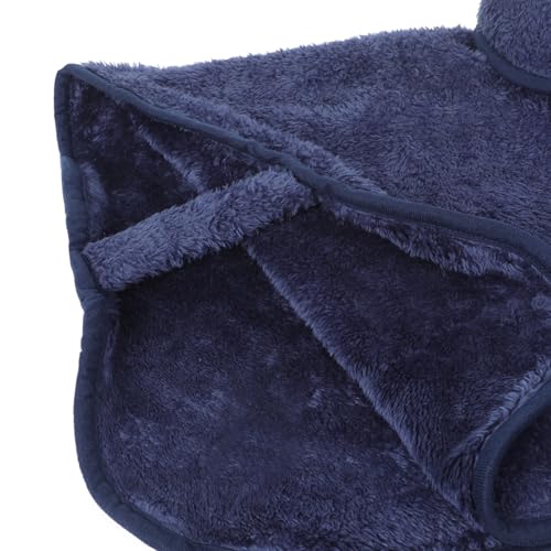 PURFUN Thermal Soft Fleece Poncho Cape for Women Girls, Winter Warm Wearable Plush Shoulder Wrap Shawl Shrot Cloak Shrug4