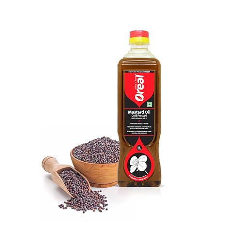Image of Oreal Organic Kacchi Ghani Mustard Oil, 1L